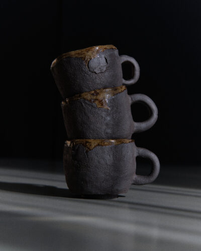 Raw Stoneware Cup No. 01 — available soon