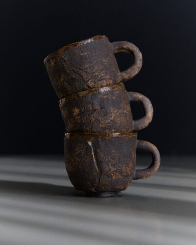 Raw Stoneware Cup No. 02 — available soon